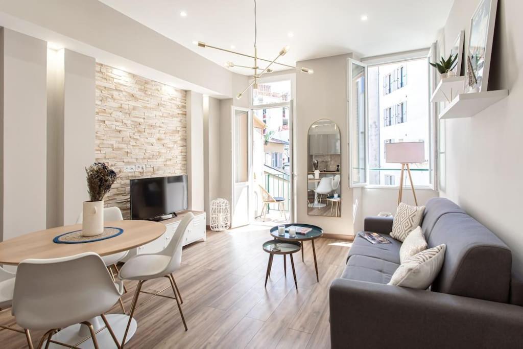 L19 1Bdr Massena Central 2Mins Sea/Promenadeac/Balcony 尼斯 外观 照片