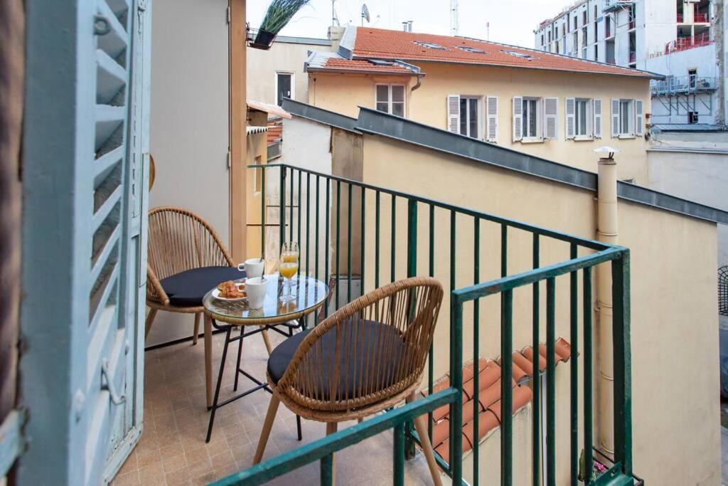 L19 1Bdr Massena Central 2Mins Sea/Promenadeac/Balcony 尼斯 外观 照片