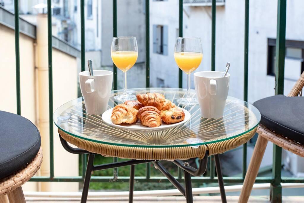 L19 1Bdr Massena Central 2Mins Sea/Promenadeac/Balcony 尼斯 外观 照片